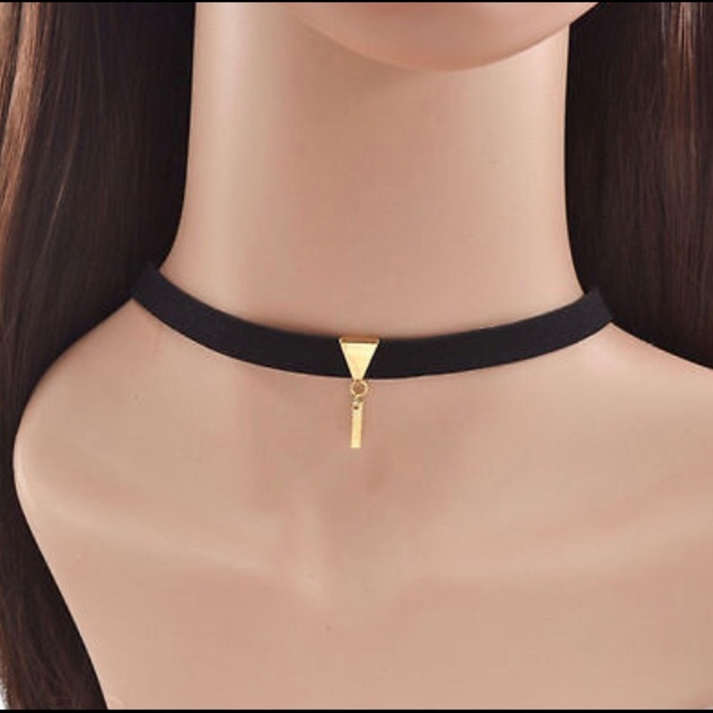 Vintage Gothic Black Lace retro choker