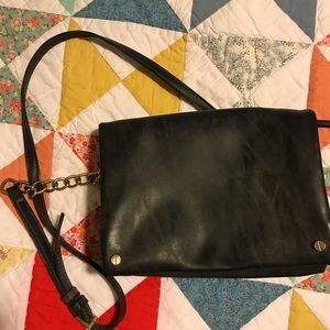 Grey crossbody handbag