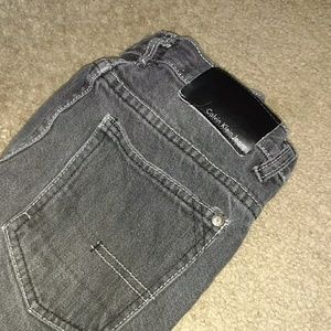 Black Calvin Klein jeans