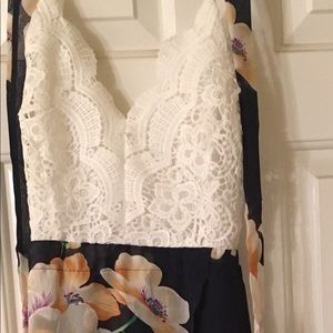 Floral dress, great for vacation