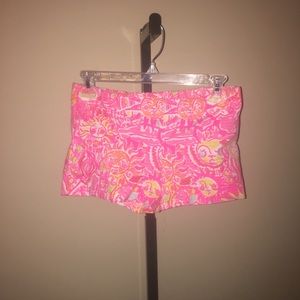 Lilly Pulitzer pink patterned unworn shorts