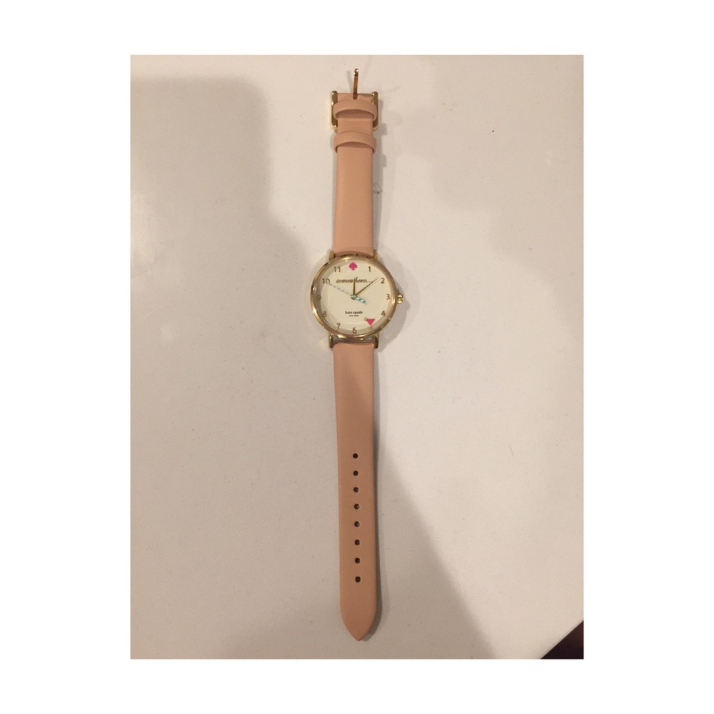 Kate Spade leather wrist watch