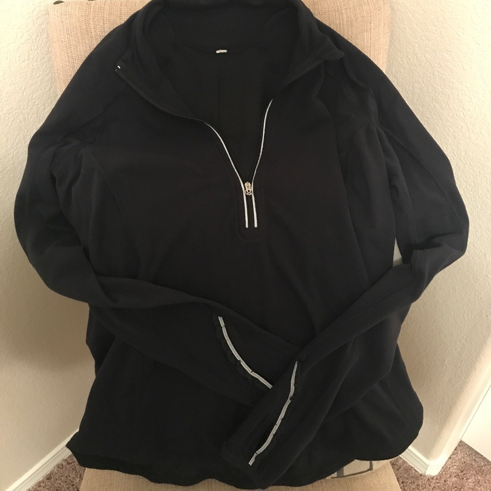 Lululemon Half Zip Black Pullover