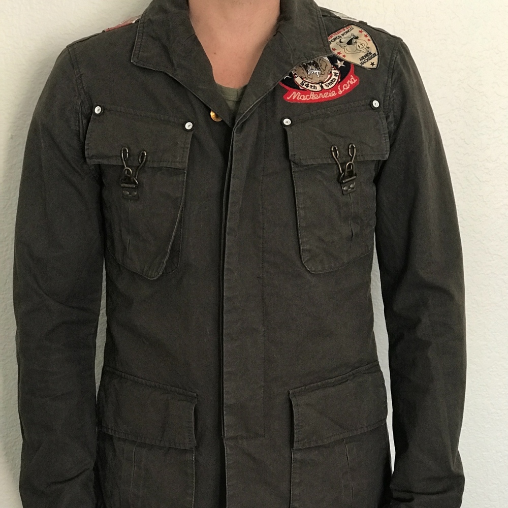 Andrew Mackenzie Military Style Men's Jacket