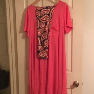 Lularoe carly and leggings set