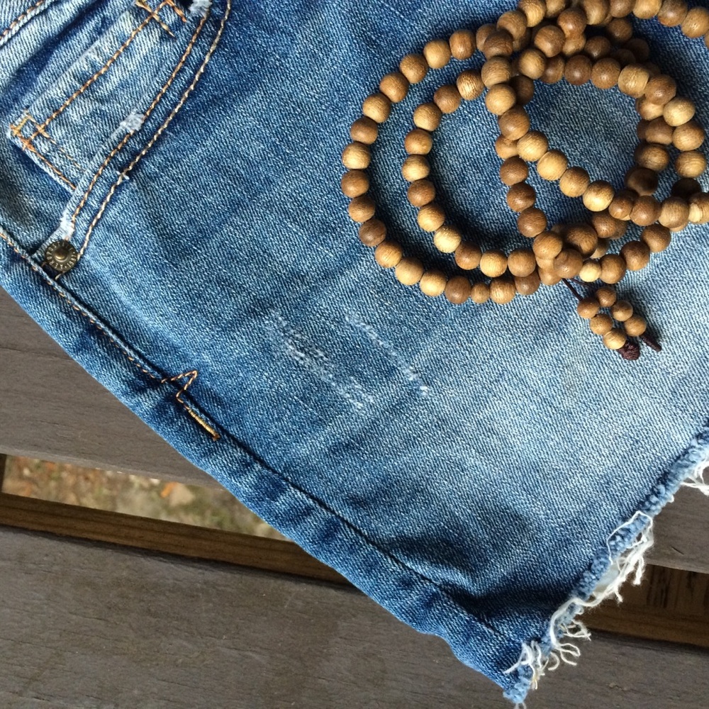 NWOT AEROPOSTALE Jean Shorts - Picture 5 of 7