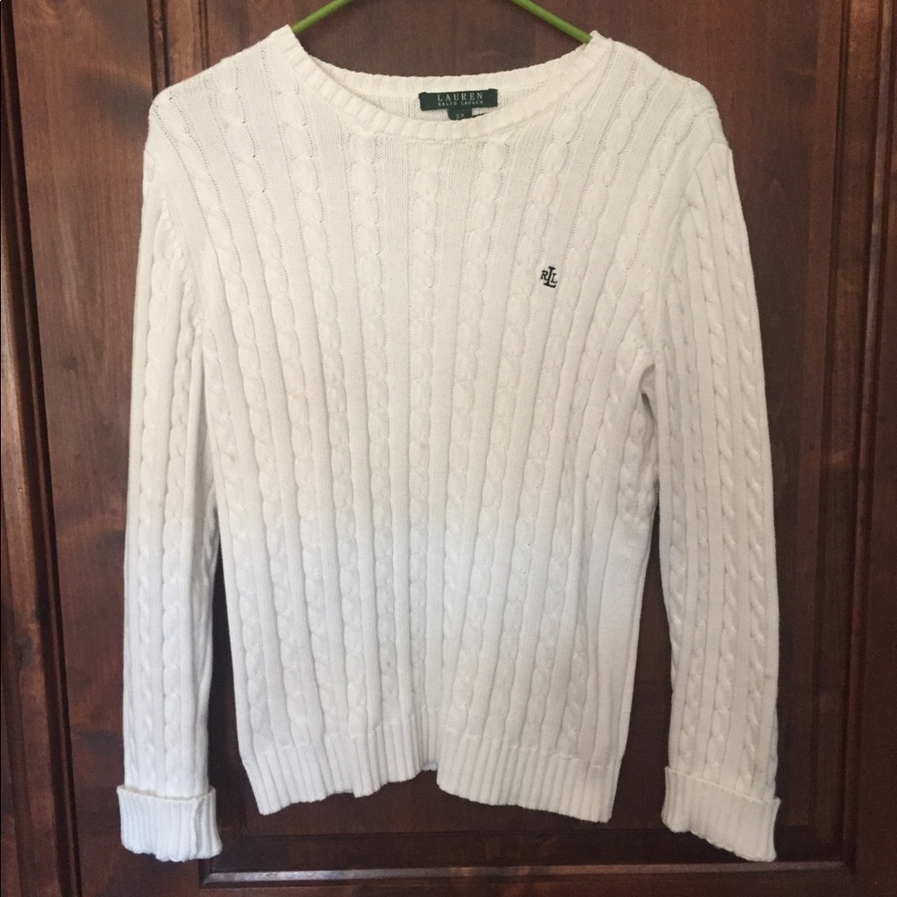 Cable knit Ralph Lauren sweater