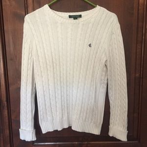Cable knit Ralph Lauren sweater
