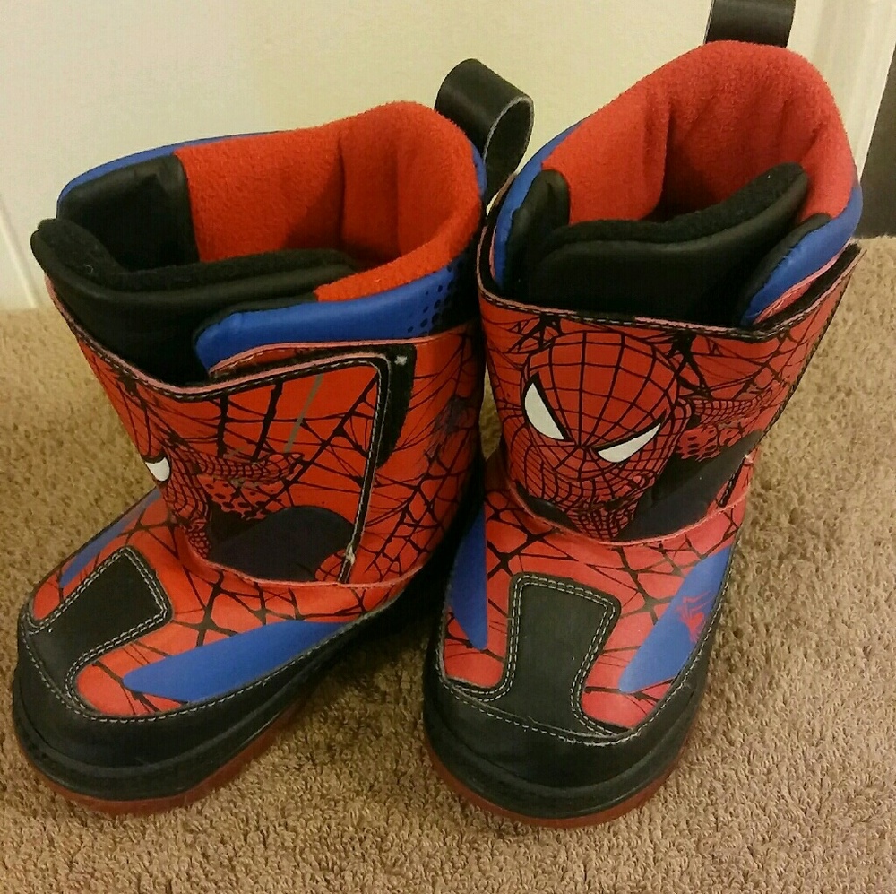 Spiderman light up boots