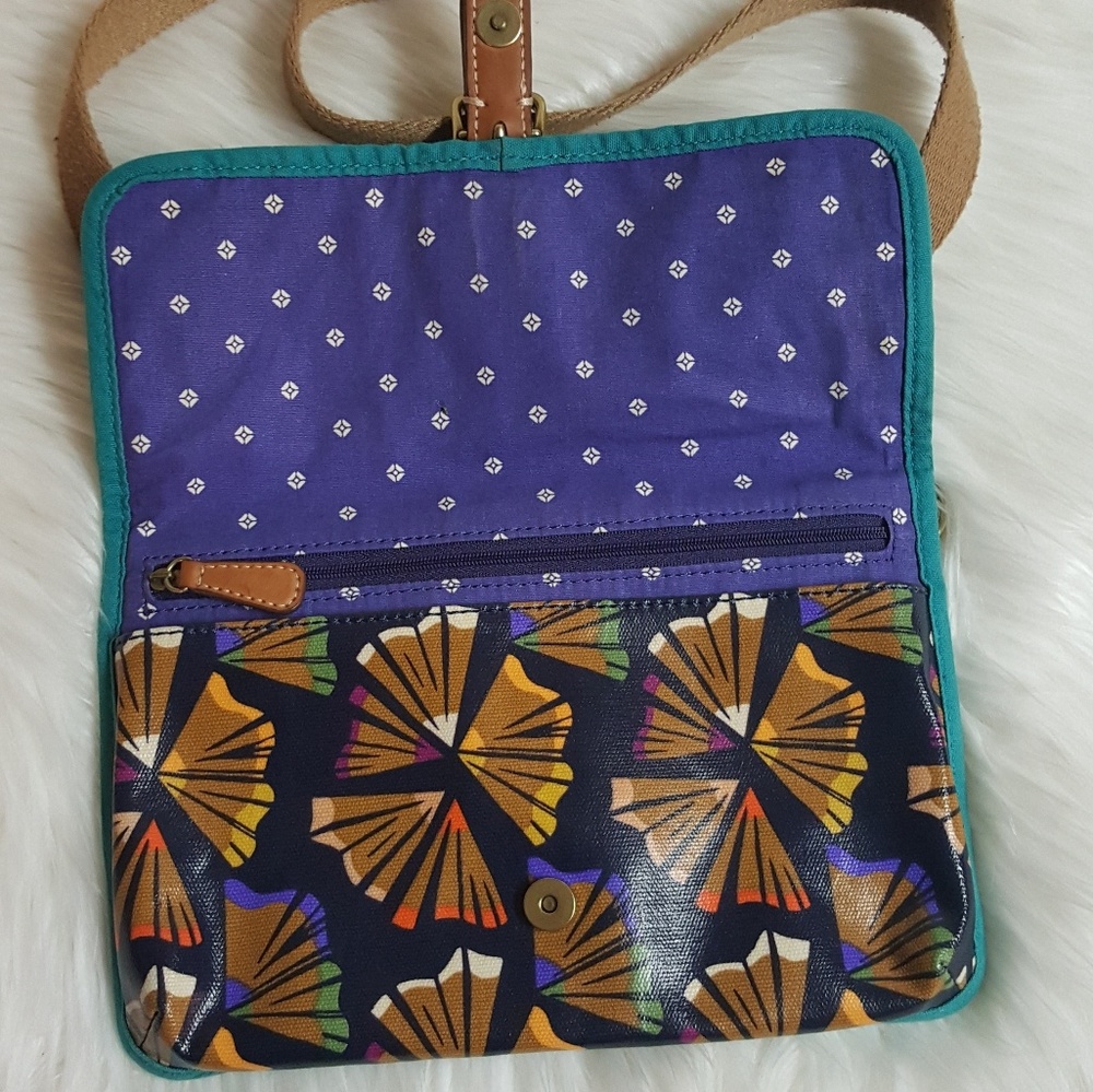 Fossil Key-Per Mini Crossbody Coated Textile Bag View 5
