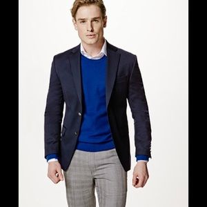 Michael Kors men's blazer sport coat Navy