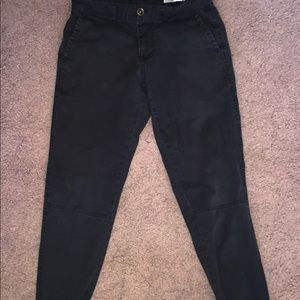 Black Empyre Twill Jogger Pants