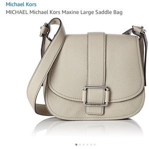 Authentic NWT Michael Kors large saddlebag.