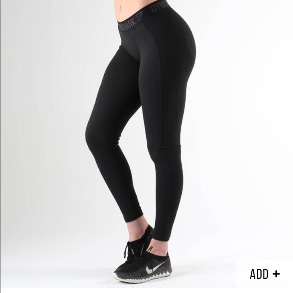 Black gymshark flex leggings