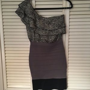 One shoulder dress