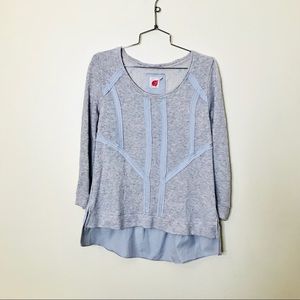 Anthropologie Lilka Gray Sweater