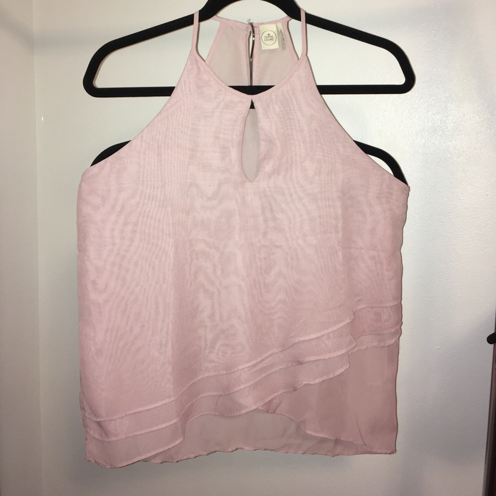 Sexy Lilac Cutout Top