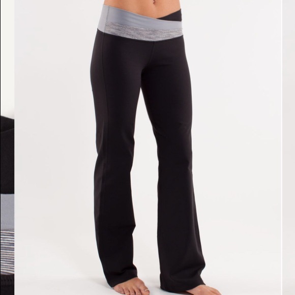 lululemon athletica Pants - Lululemon Astro Pant (Regular) Black & Gray