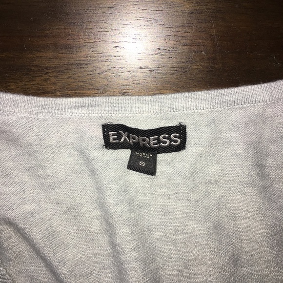 EXPRESS Gray Sweater - Picture 2 of 5