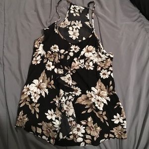 Papaya loose fitting tank top