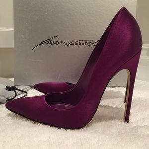 Brian Atwood Satin Pumps