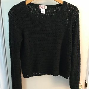 Crop sweater