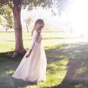 Lauren Conrad Runway Tulle Ombré Skirt