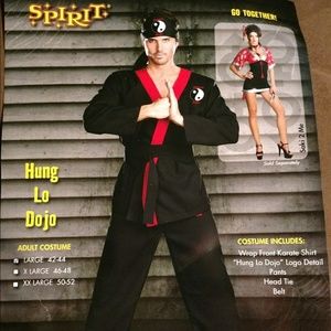 ❤️ 3/$25 Karate Costume