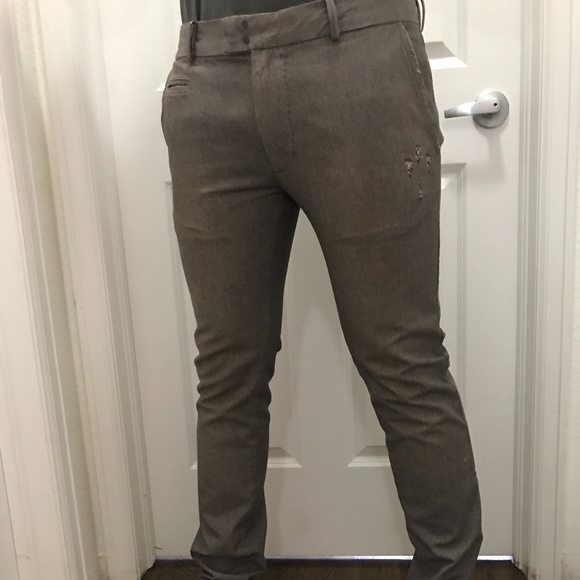 Diesel Men's Chi-Tight-B Chino Slim Fit Pants - Picture 2 of 8