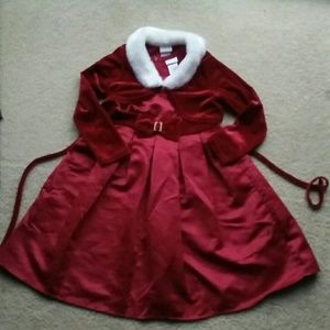 Perfectly dressed girls party christmas dress sz 5