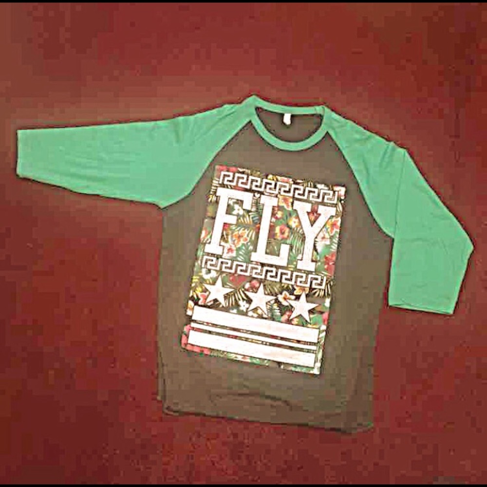 Young Men's 3/4 Sleeve Shirt