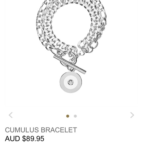 mimco optic chain bracelet