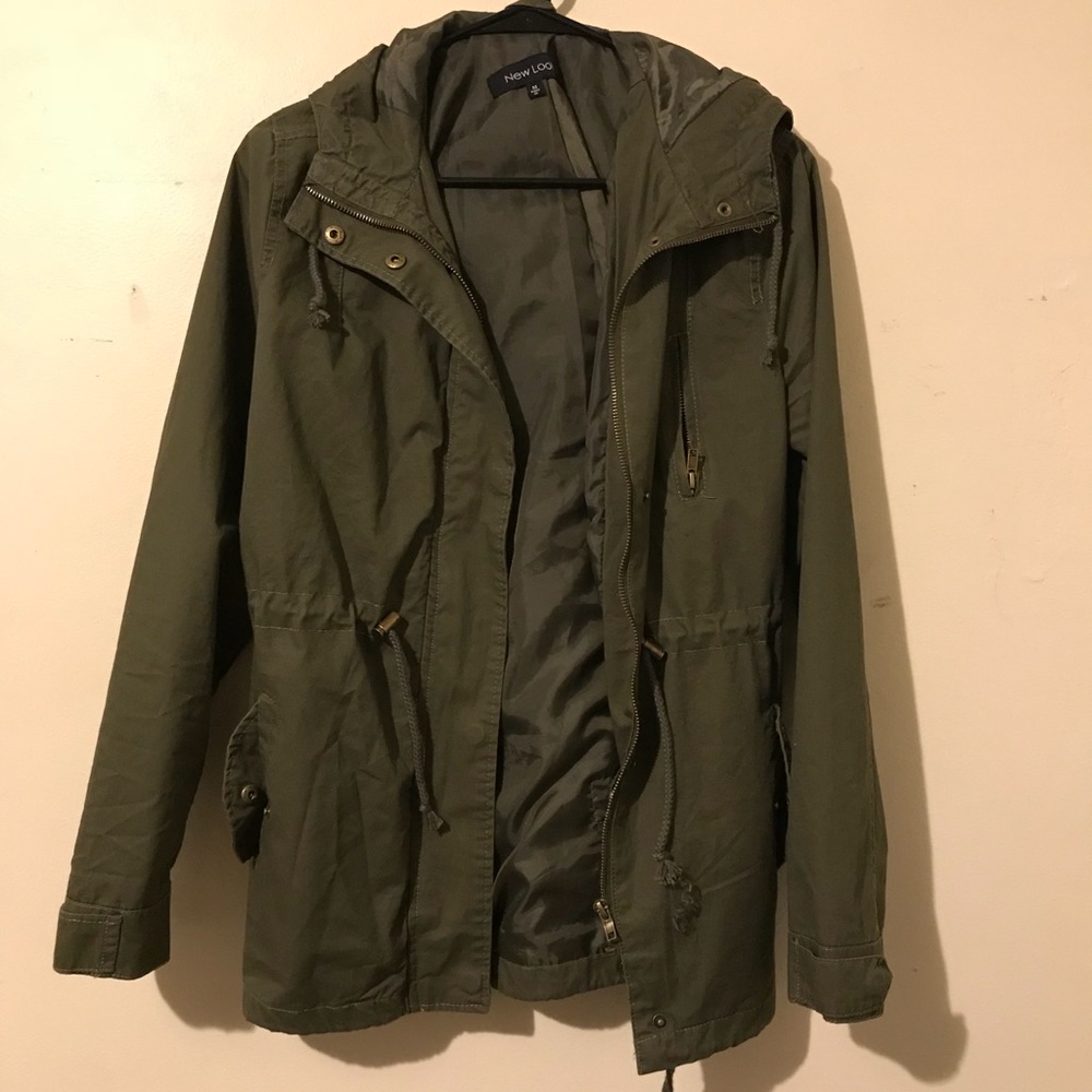 Olive green jacket