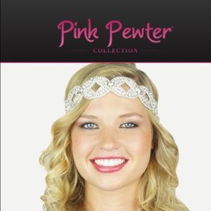 Authentic Pink Pewter headband