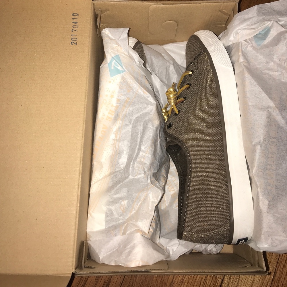 NEW Women’s Sperry Seacoast Canvas Sneakers - Picture 5 of 5