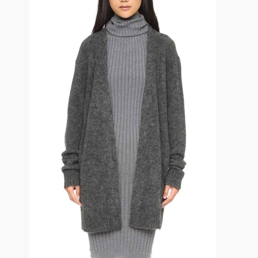 GRAY CARDIGAN!
