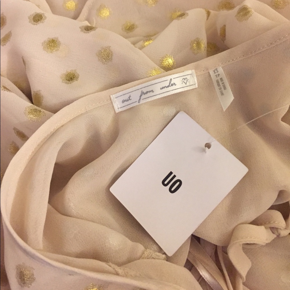 NWT Urban Outfitters Flowy Layered Tunic - Picture 4 of 4