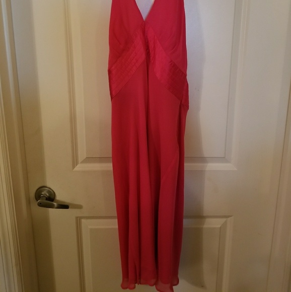 🆕️Express Hot Pink Halter Dress💕 - Picture 6 of 7