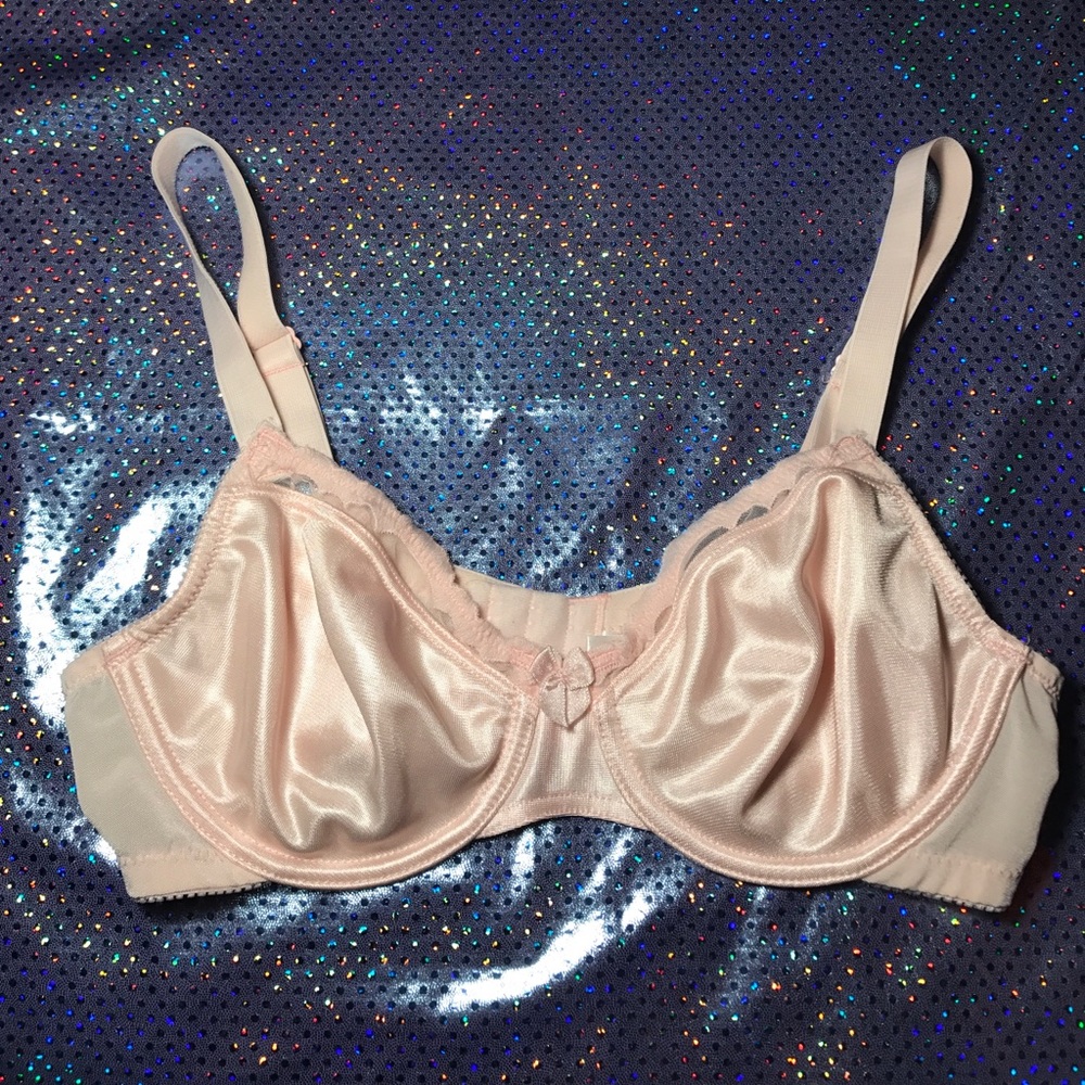 Breezies pink bralette bra 34 b