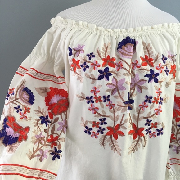 Free People Fleur de Jour off the shoulder dress - Picture 3 of 6