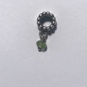 August birthstone pandora charm