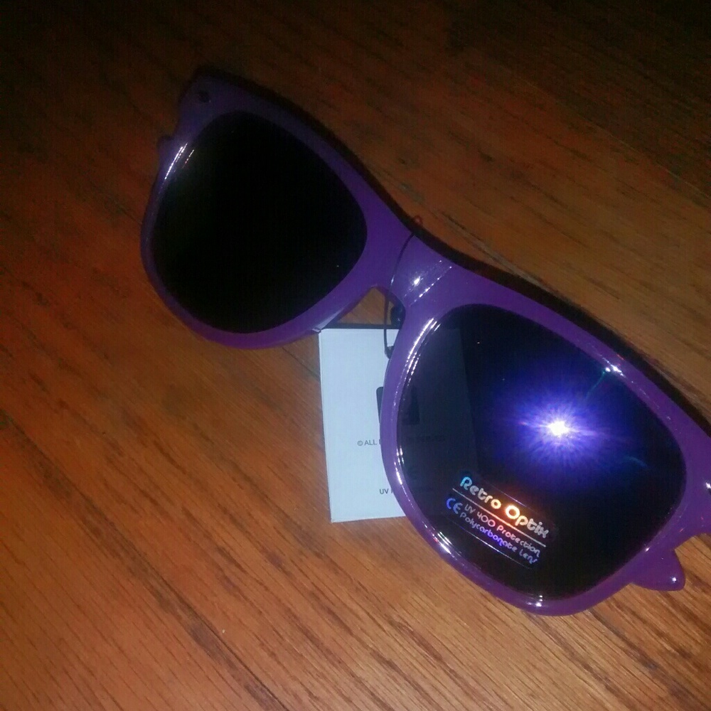 Pink Blue Purple black lens Stylish Wayfarer Sunglasses—-Choose one pair
