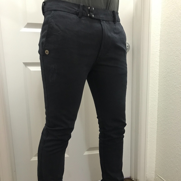 Diesel Men's Chi-Tight-B Chino Slim Fit Pants - Picture 3 of 8