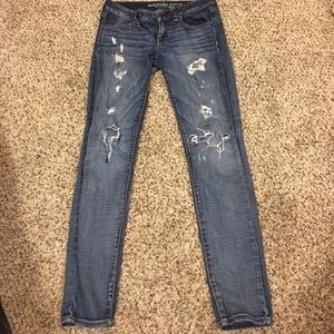 American eagle super stretch jeggings