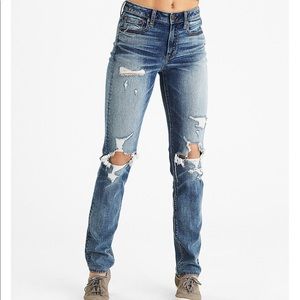 AEO DENIM X HI-RISE SLIM JEAN; Size 14; NEVER WORN