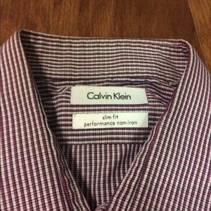 Calvin Klein Men's Dress Shirt Designer