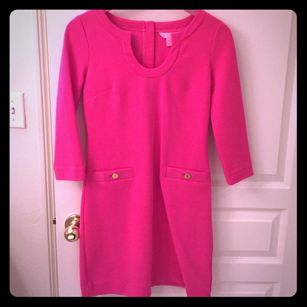 Lilly Pulitzer pink dress