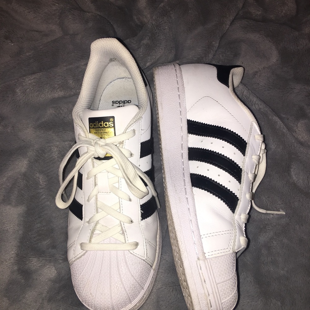 Adidas sneakers only wore once!!! Good as new!!