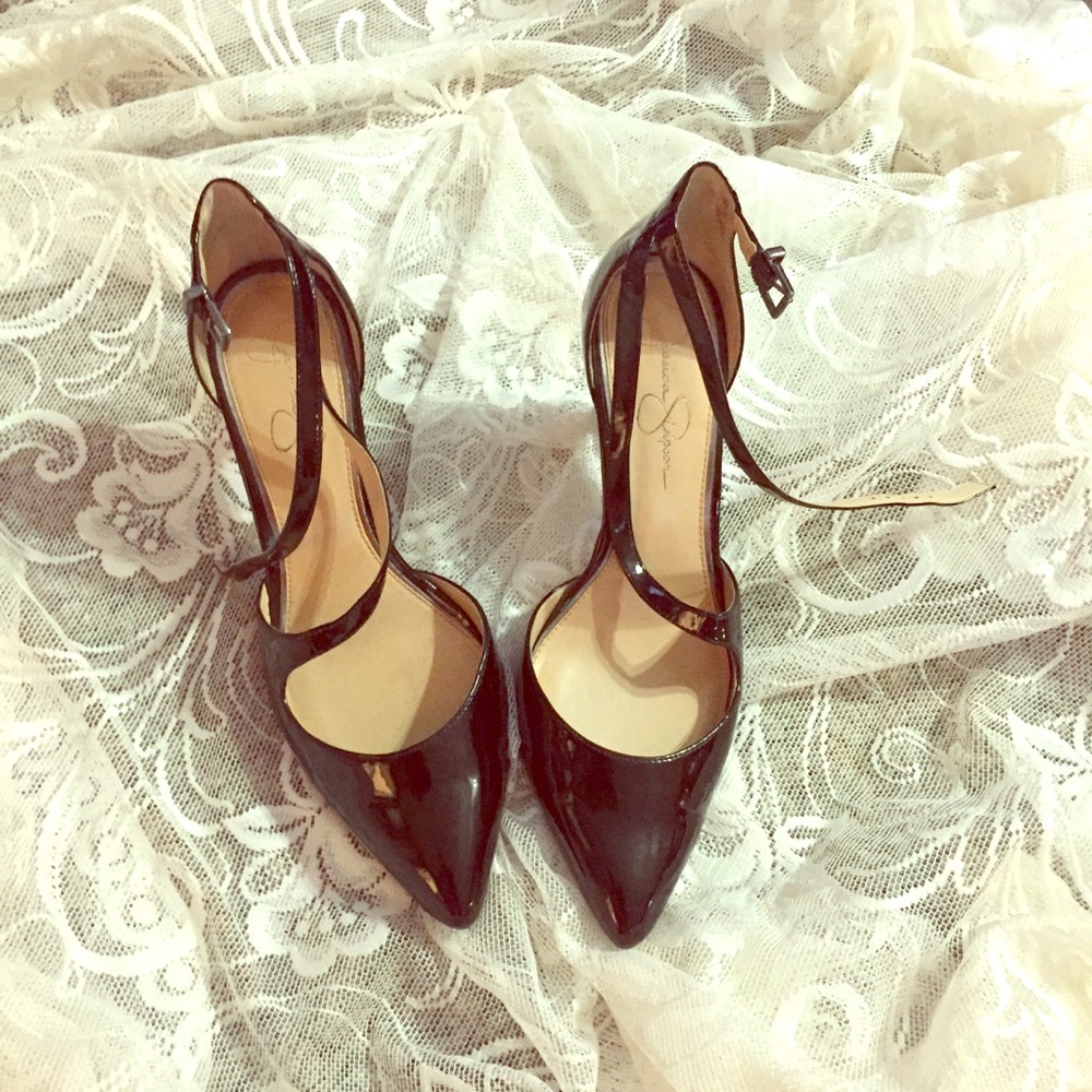 Jessica Simpson Black Heels