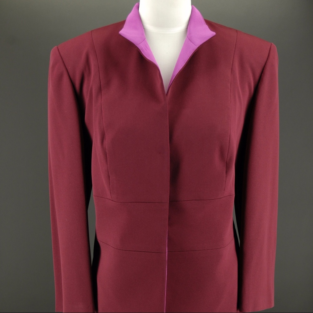 Tosca Couture Silk Skirt Suit Size 10